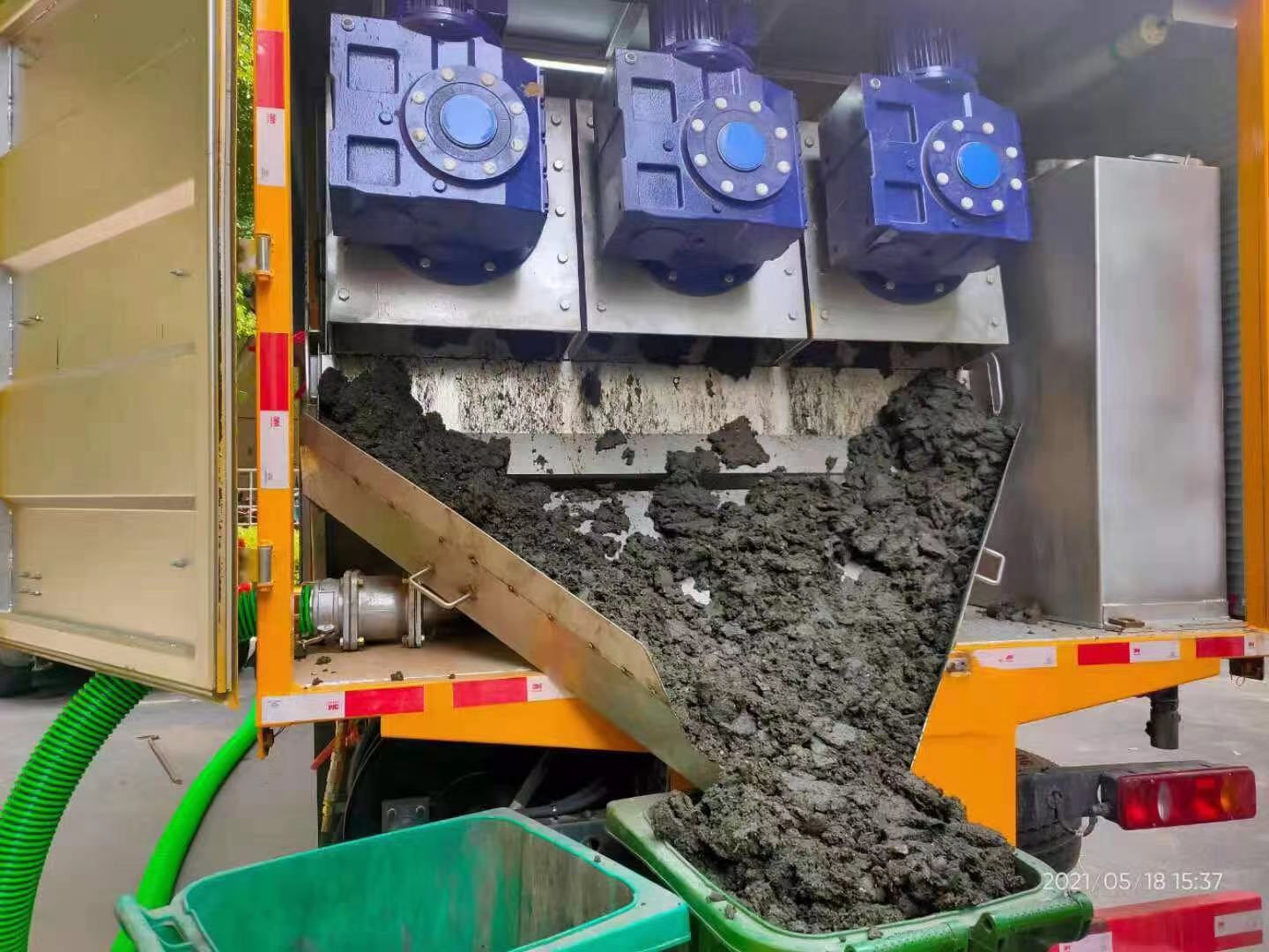 香格里拉化粪池清掏城市维护站-泥浆净化干湿分离处理